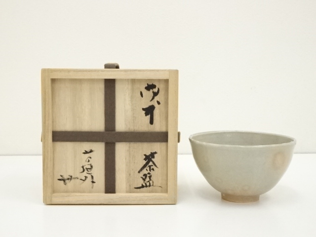 JAPANESE TEA CEREMONY / GOHON TEA BOWN CHAWAN / SHIGARAKI WARE / ARTISAN WORK